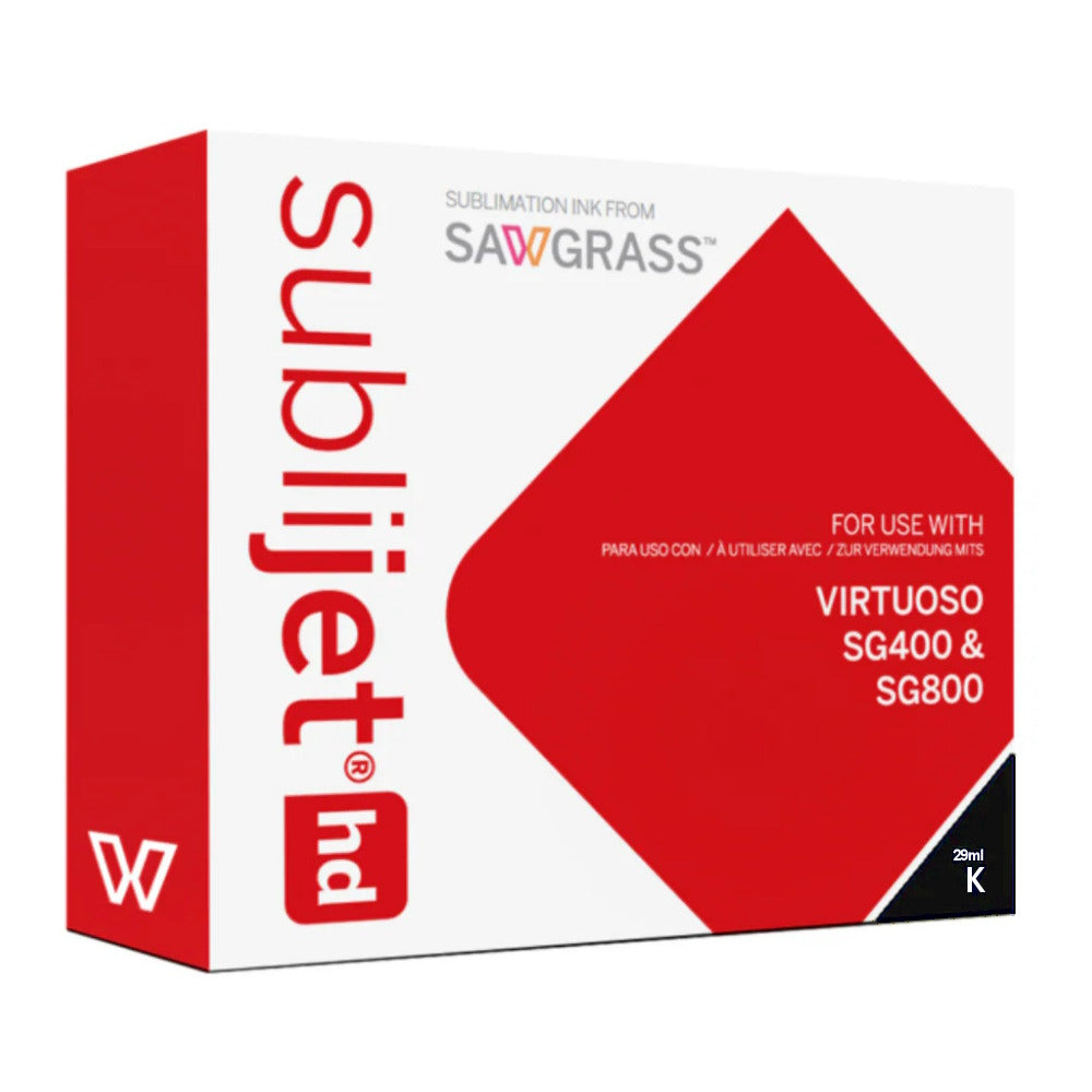 Virtuoso SG400/SG800 Sublijet-HD Black Sublimation Ink Cartridges