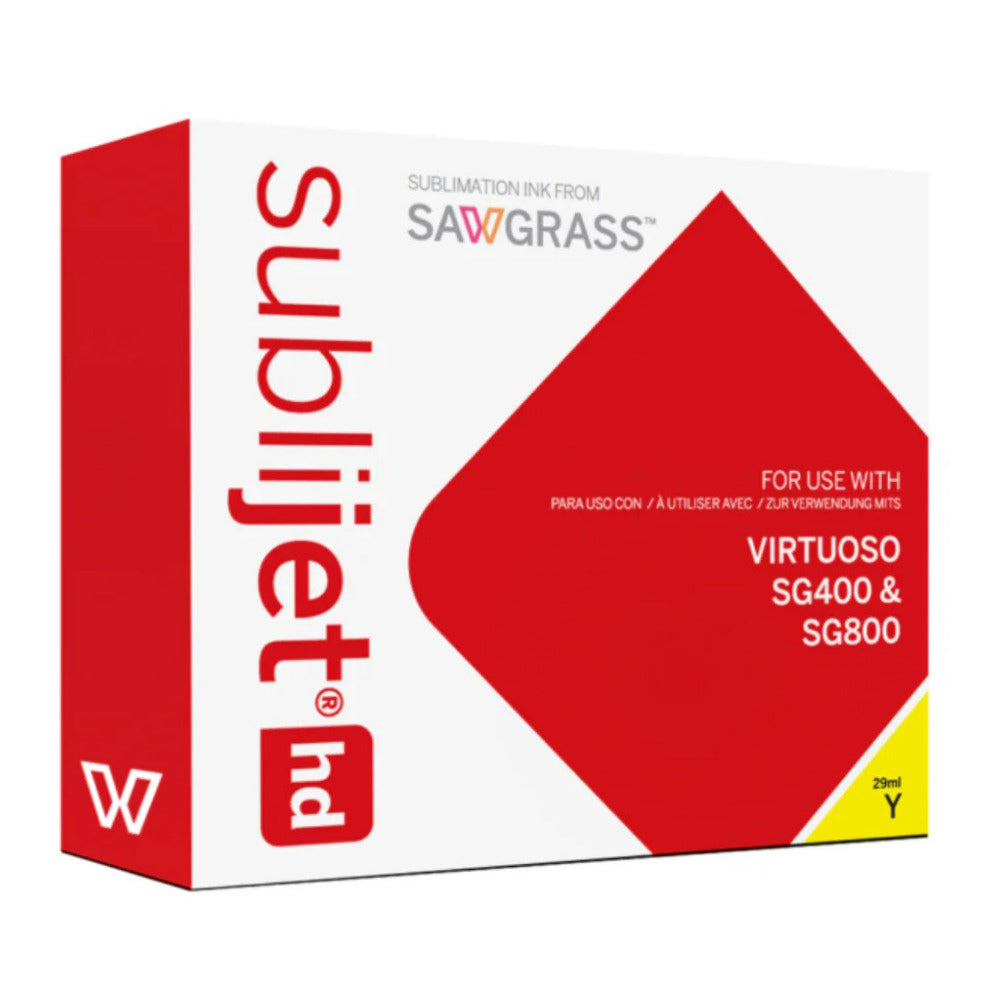 Virtuoso SG400/SG800 Sublijet-HD Yellow Sublimation Ink Cartridges