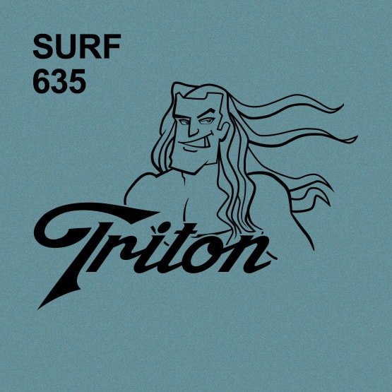 Surf Blue TRITON 15" X 5Y Roll