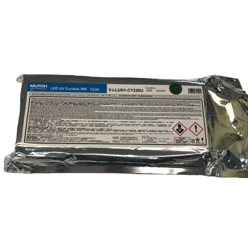 Cyan UV LED Ink - XJ/VJ UH21 220ml