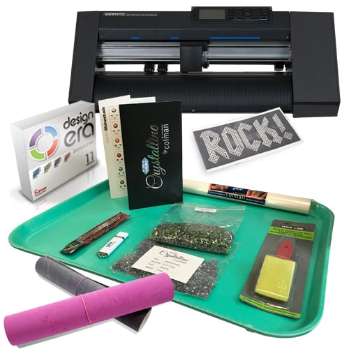 How to Set Up Your Graphtec Cutter for Sticky Flock without a GPT File