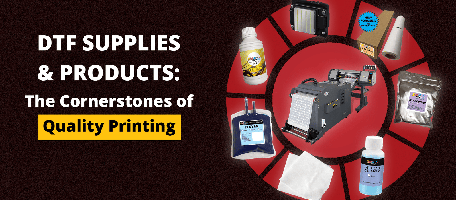 DTF Supplies & Products: Essential Cornerstones for Quality Direct-to-Film Printing | ColDesi