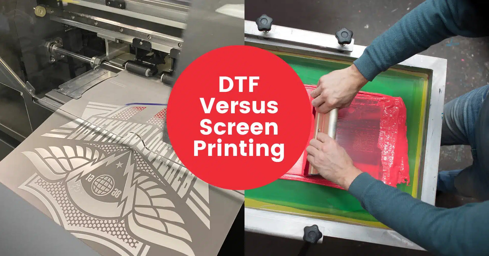 Comparing DTF to Screen Printing: Selecting the Right Print Method for Your Business 