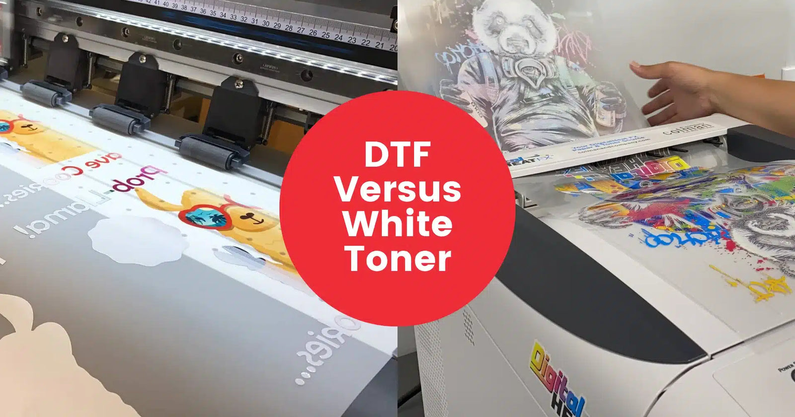 Choosing DTF vs White Toner: Pitting Versatility Against Speed 