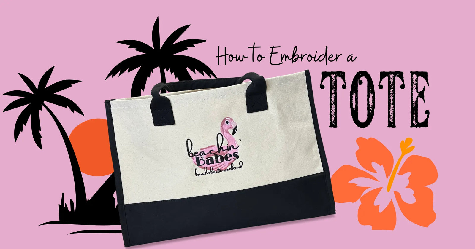 How to Embroider a Tote Bag | Avancé 1501C 