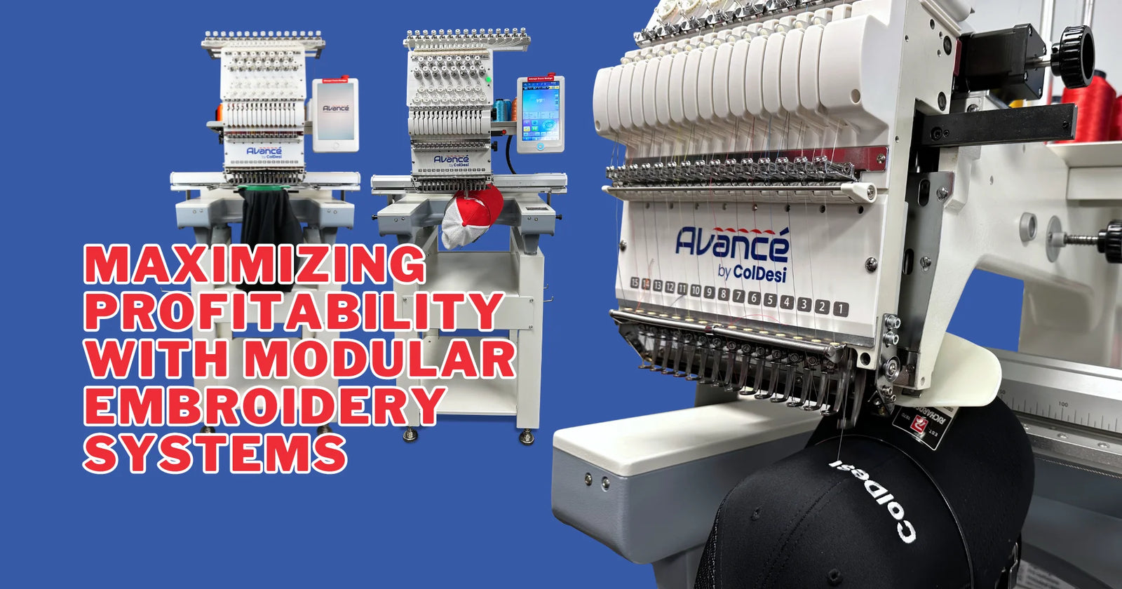Maximizing Profitability with Modular Embroidery Systems 
