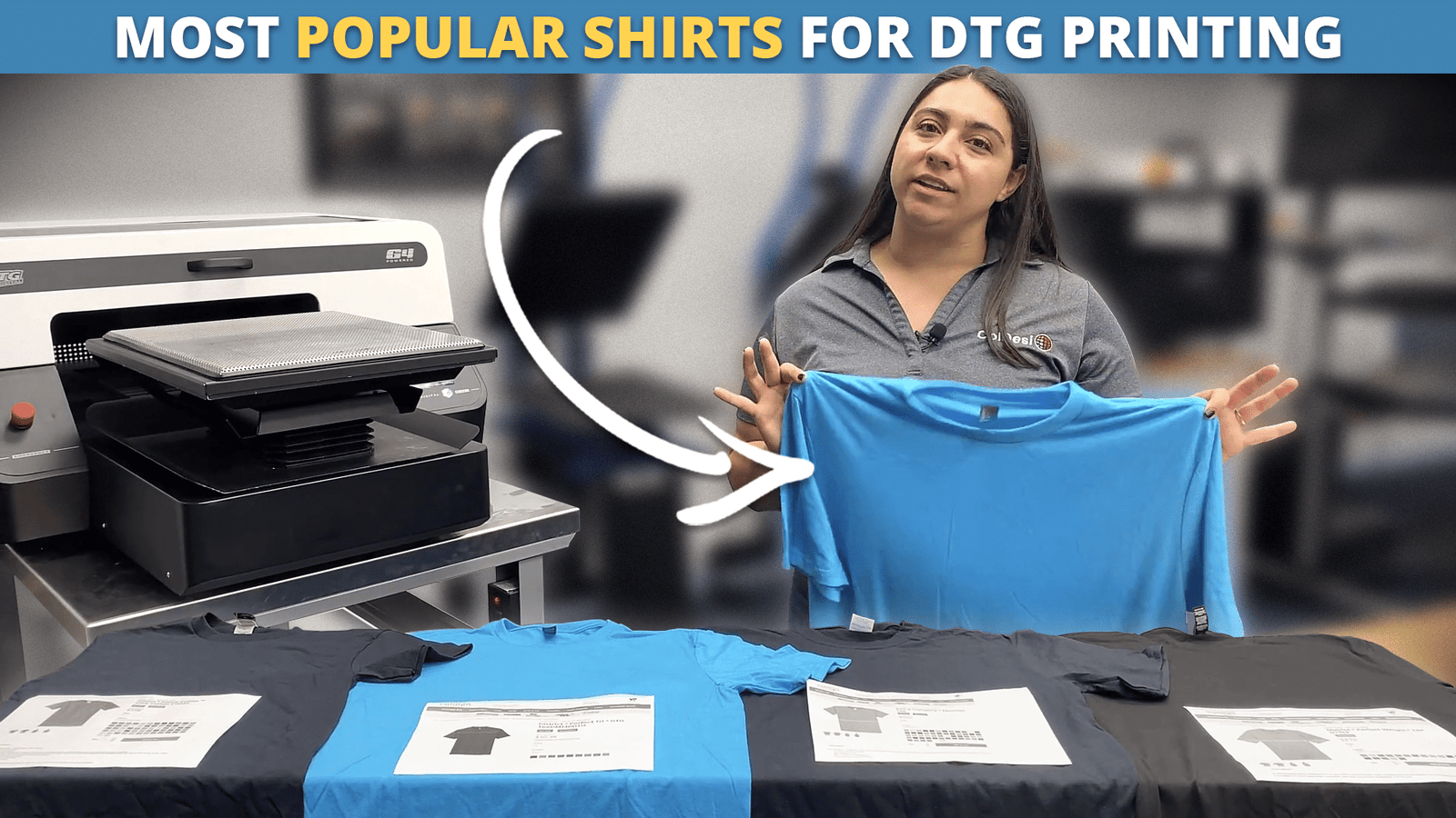 Most Popular Blank T-Shirts for DTG Printing
