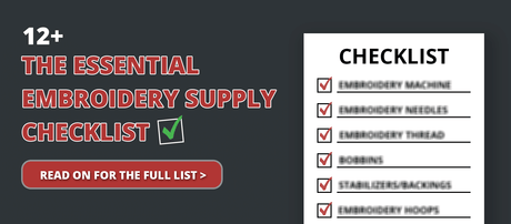 The Essential Embroidery Supply Checklist for Beginners