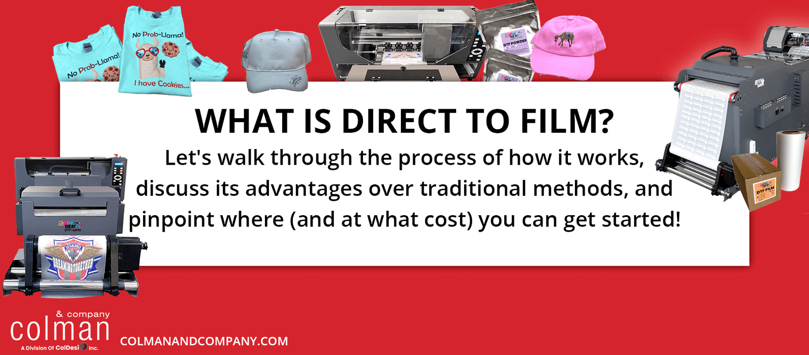 What Is Direct-to-Film Printing: Process, Advantages, and ROI Analysis | ColDesi