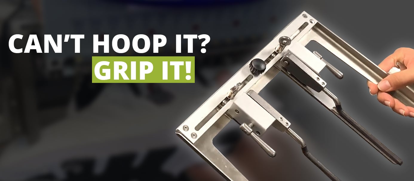Embroidery Grip — The Solution To Gripping & Holding The Unhoopable