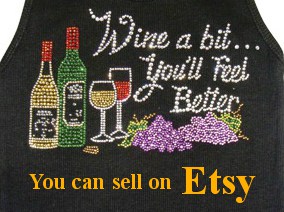 How to Sell on Etsy: An easy place to start a bling or embroidery business