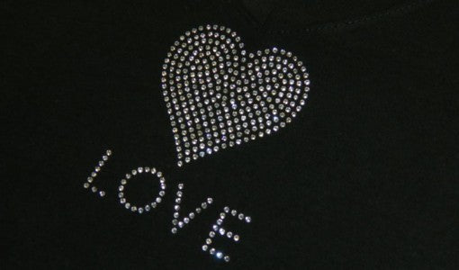 How to Heat Press Rhinestone Transfers… the right way.