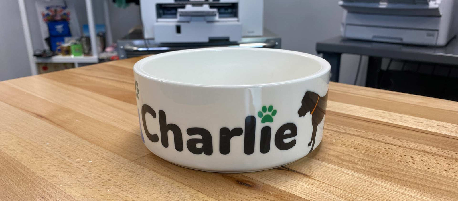 How to Sublimate Ceramic Dog Bowls 