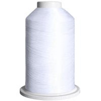 White Polyester Embroidery Threads