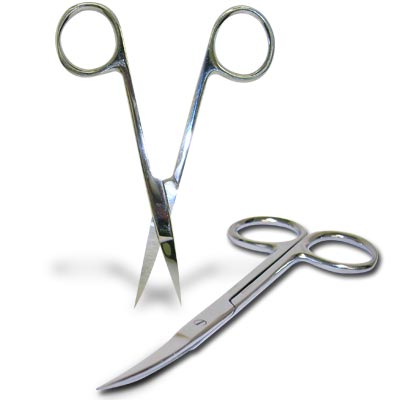 3 1/2" Fine Point Curved Blade