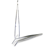 6" Bent Tweezers