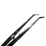 TWEEZERS 6" BENT w/Lock