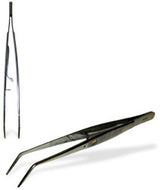 TWEEZERS 6" BENT w/Lock