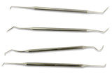 6 3/4" Weeding Picks S/S 4-piece
