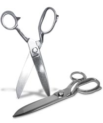 8" Prof Tailors Scissors