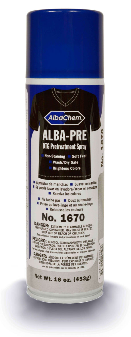 ALBA-PRE - DTG Pretreatment Spray by AlbaChem