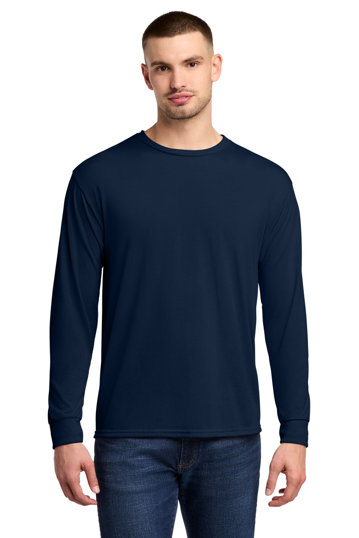 Jerzees ®  Dri-Power ®  100% Polyester Long Sleeve T-Shirt 21LS