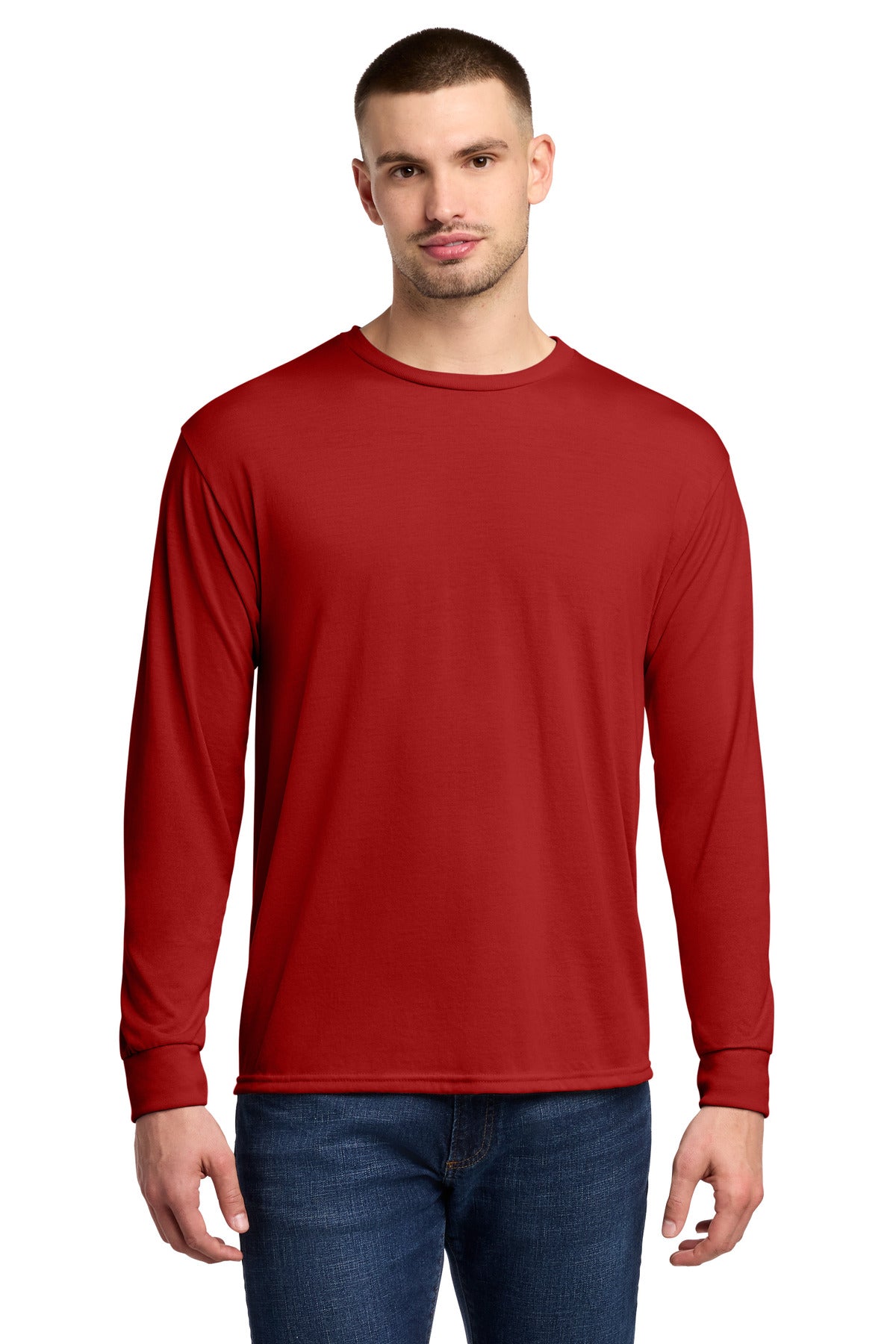 Jerzees ®  Dri-Power ®  100% Polyester Long Sleeve T-Shirt 21LS