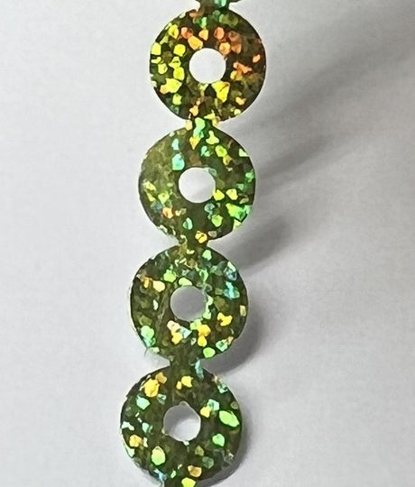 4MM Mini Hologram Hotfix Sequin HS-221 Pale Yellow