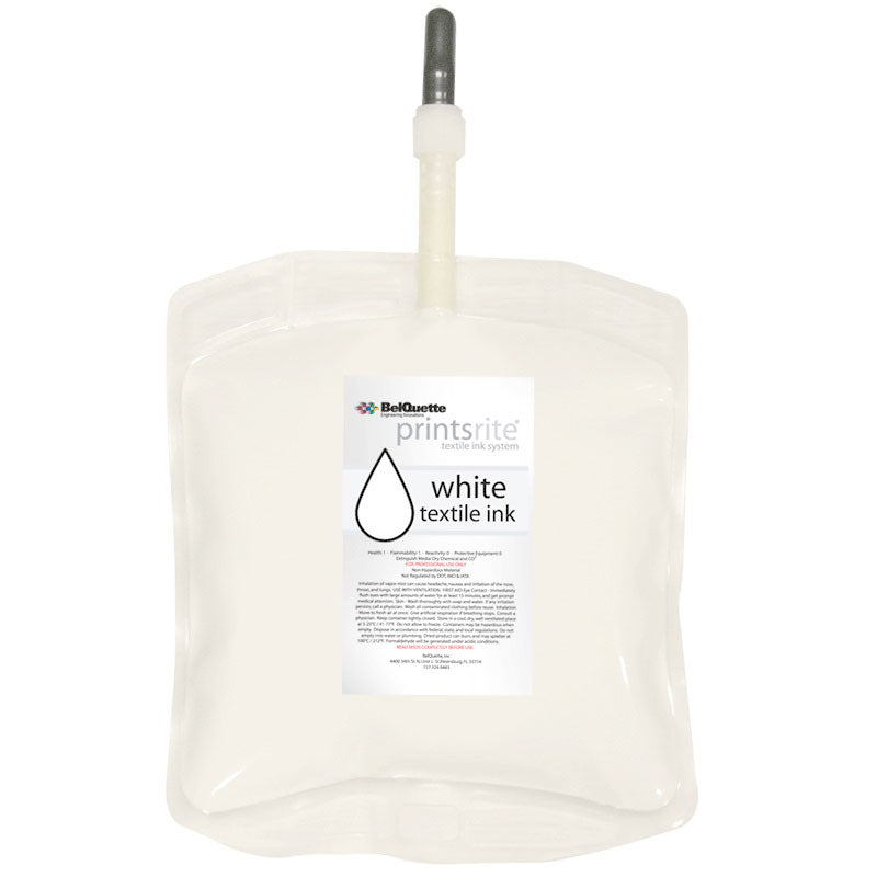 PrintsRite 250mL BAG Ink WHITE