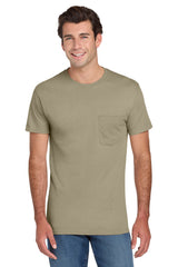 Jerzees ®  -  Dri-Power ®  50/50 Cotton/Poly Pocket T-Shirt.  29MP