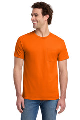 Jerzees ®  -  Dri-Power ®  50/50 Cotton/Poly Pocket T-Shirt.  29MP