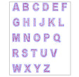 2 Color Alphabet Arial Black