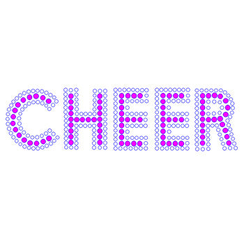 2 Color Cheer Block