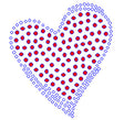 2 Color Small Heart