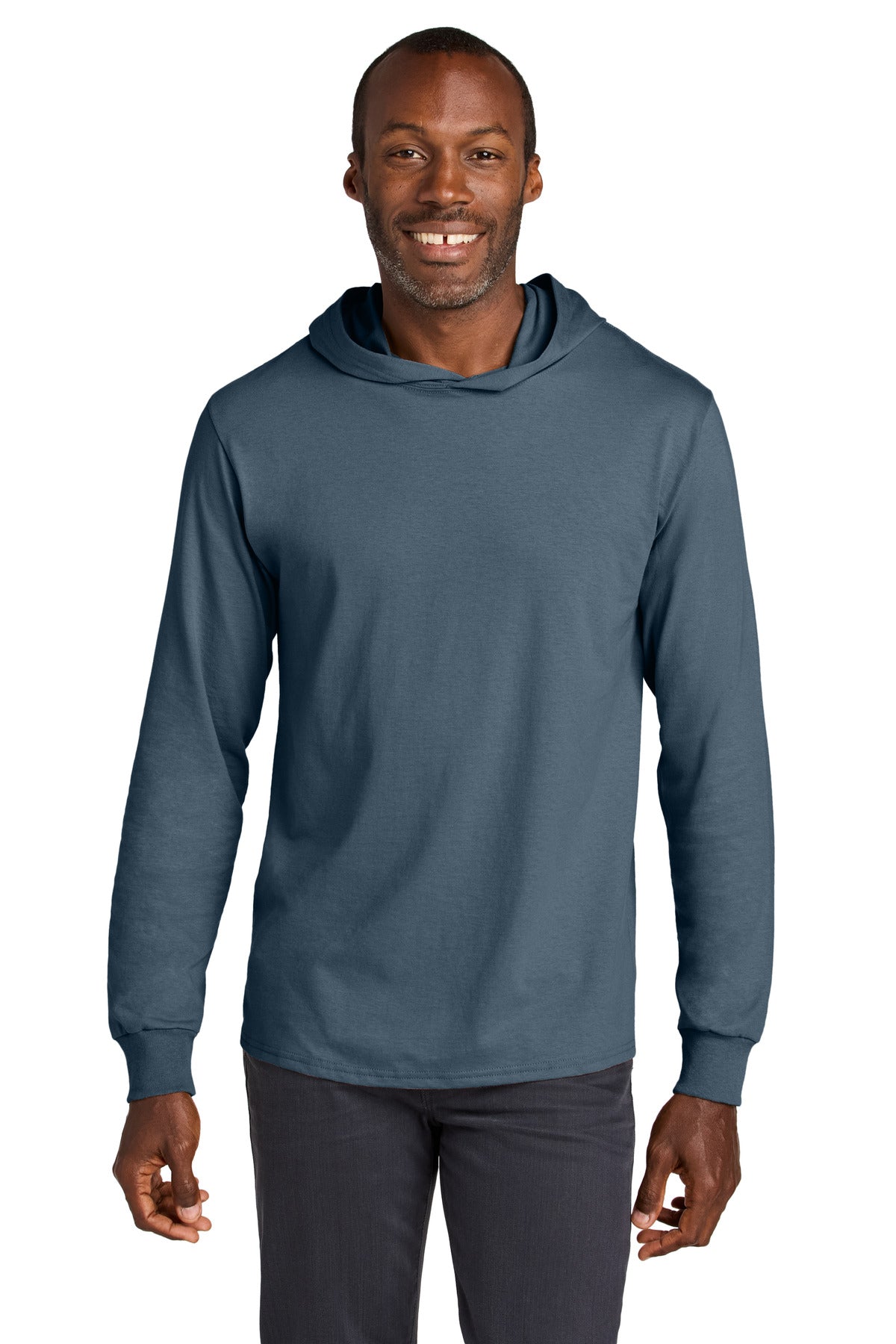 Jerzees Classics ™  Unisex Cotton Long Sleeve Hooded T-Shirt 363LH