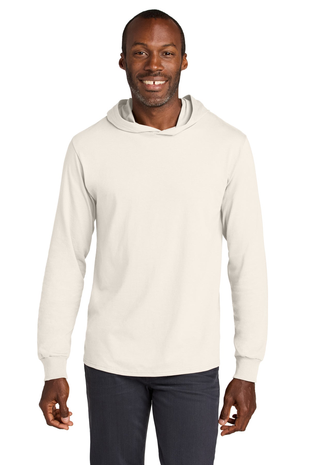 Jerzees Classics ™  Unisex Cotton Long Sleeve Hooded T-Shirt 363LH