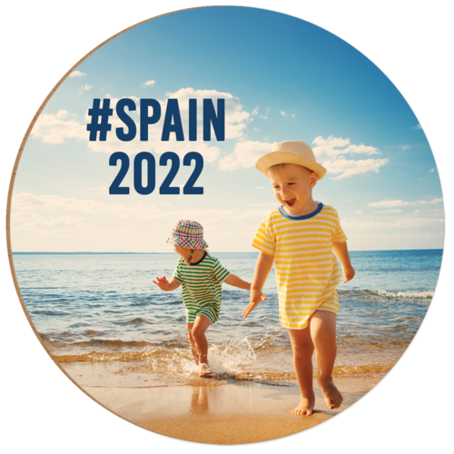 Coaster Hardboard - Round 3.54" - Case (40ct)