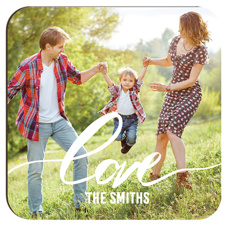 Coaster Hardboard - Square 3.54" - Case (40ct)