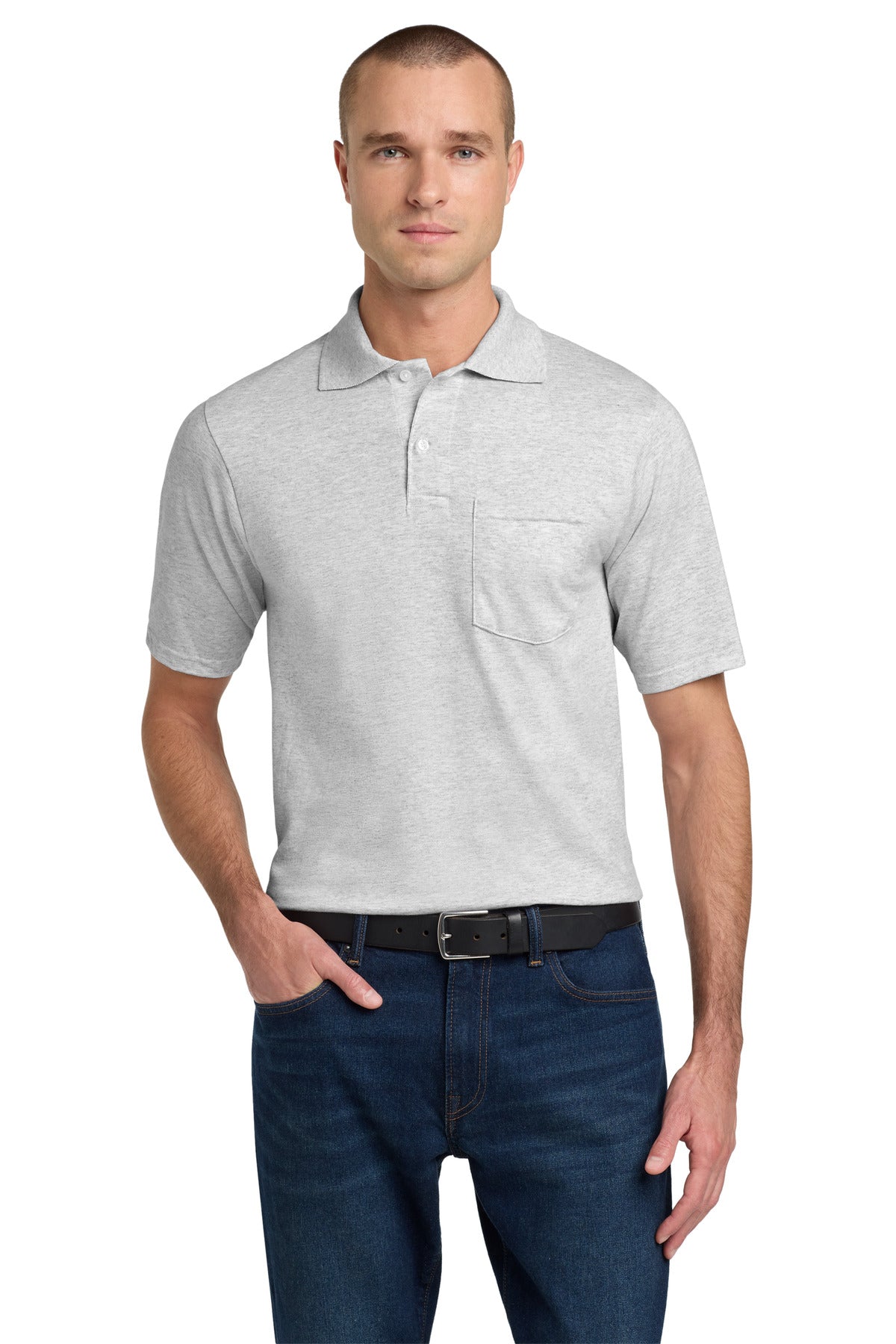 Jerzees ®  Dri-Power ®  Pocket Sport Shirt. 436MP