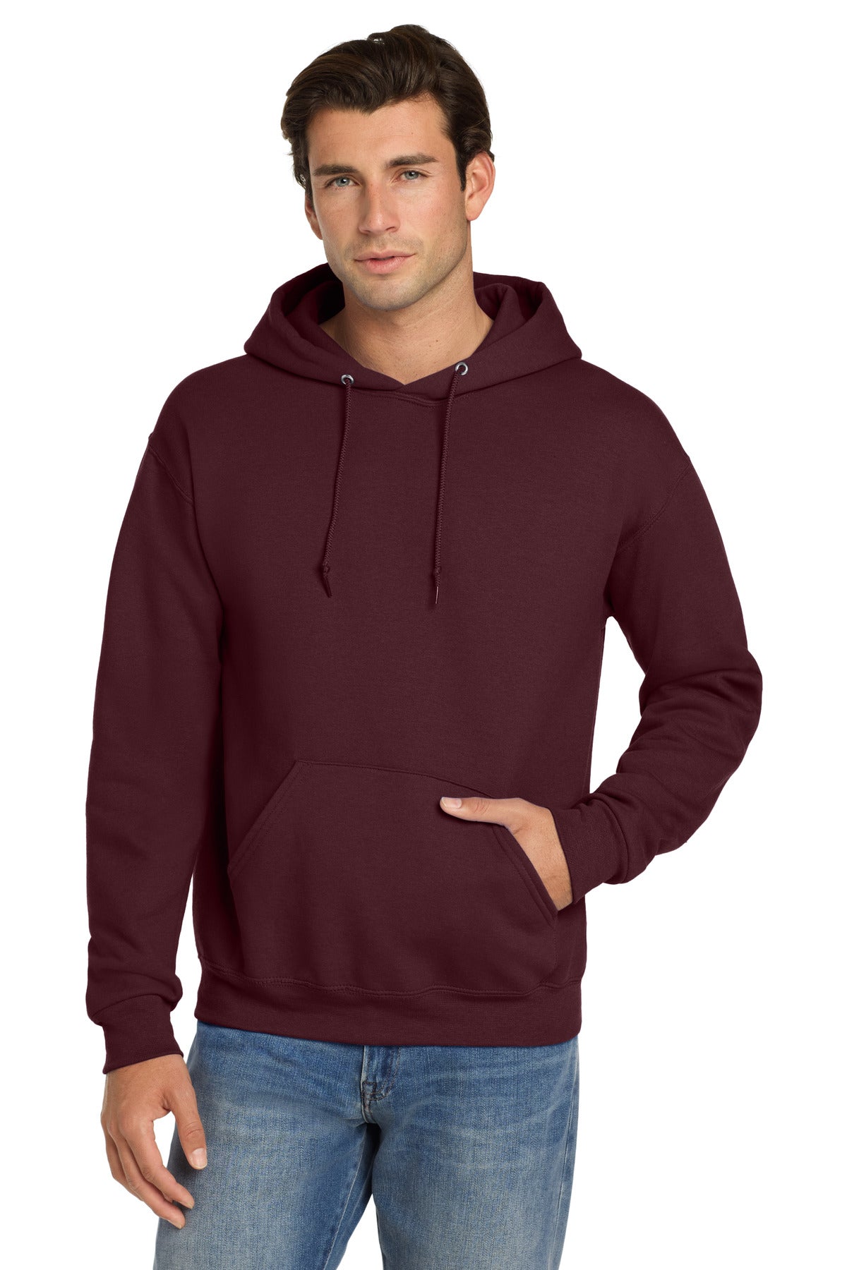 Jerzees ®  Super Sweats ®  NuBlend ®  - Pullover Hooded Sweatshirt.  4997M