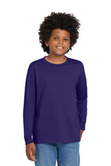 Gildan ®  Youth Heavy Cotton ™  100% Cotton Long Sleeve T-Shirt. 5400B