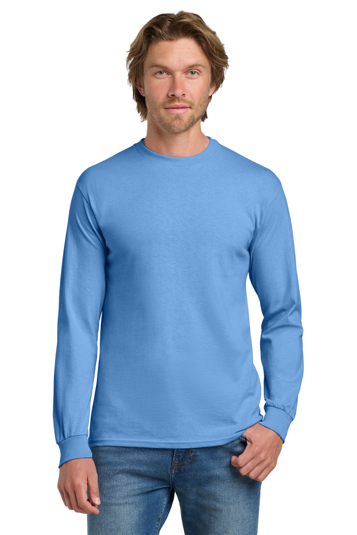 Gildan ®  - Heavy Cotton ™  100% Cotton Long Sleeve T-Shirt.  5400