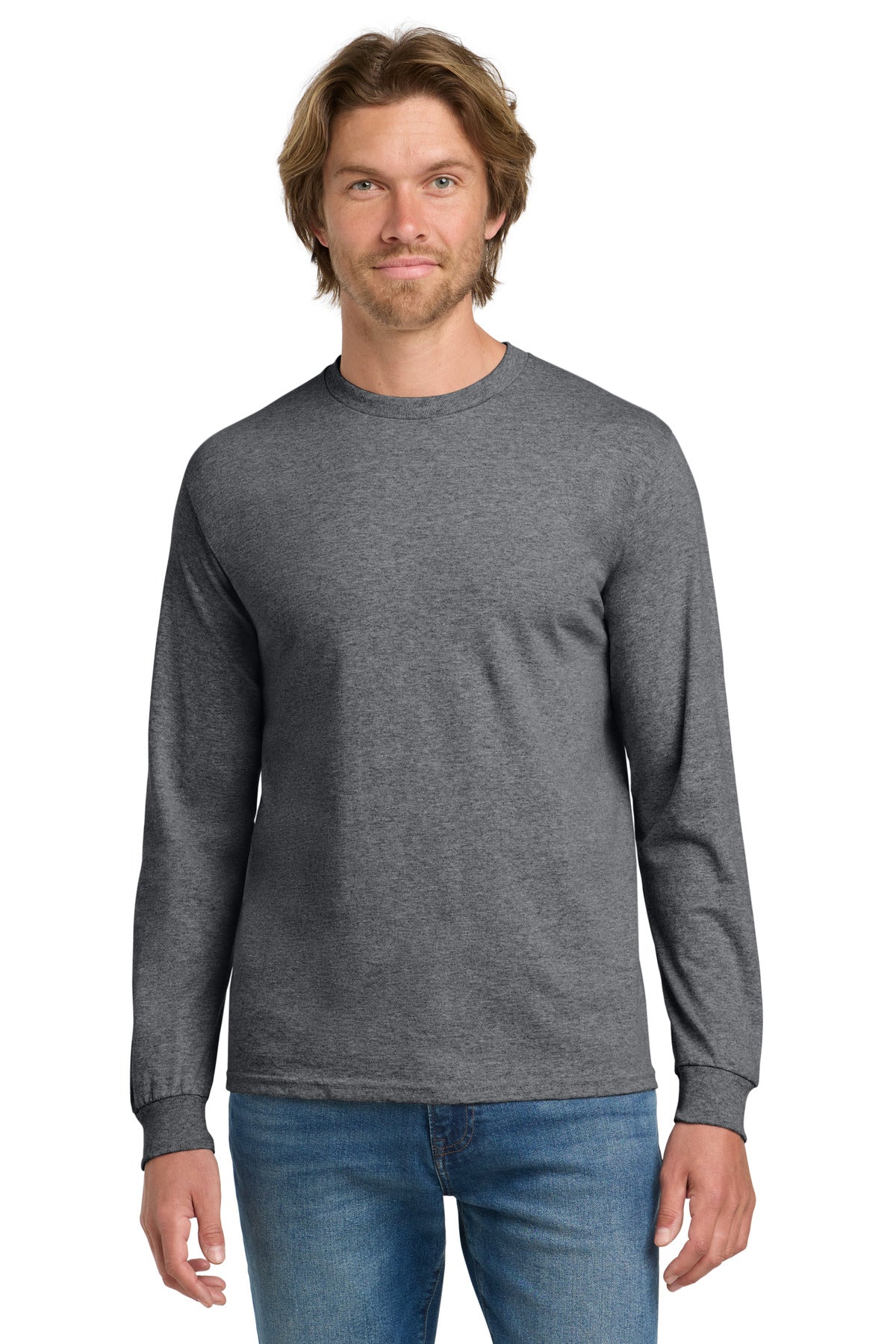 Gildan ®  - Heavy Cotton ™  100% Cotton Long Sleeve T-Shirt.  5400