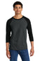 Jerzees ®  Unisex Premium Blend Combed Ring Spun 3/4-Sleeve Raglan 560R
