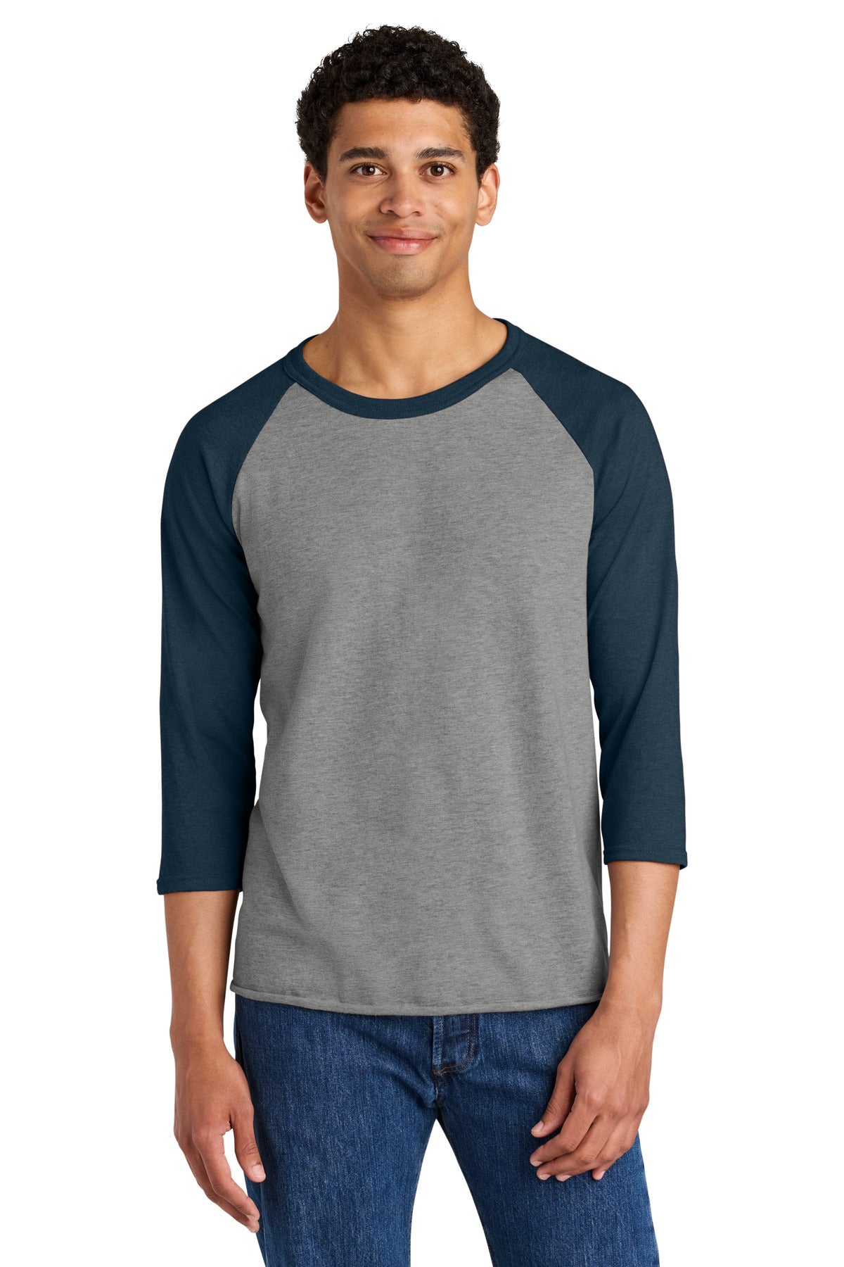 Jerzees ®  Unisex Premium Blend Combed Ring Spun 3/4-Sleeve Raglan 560R