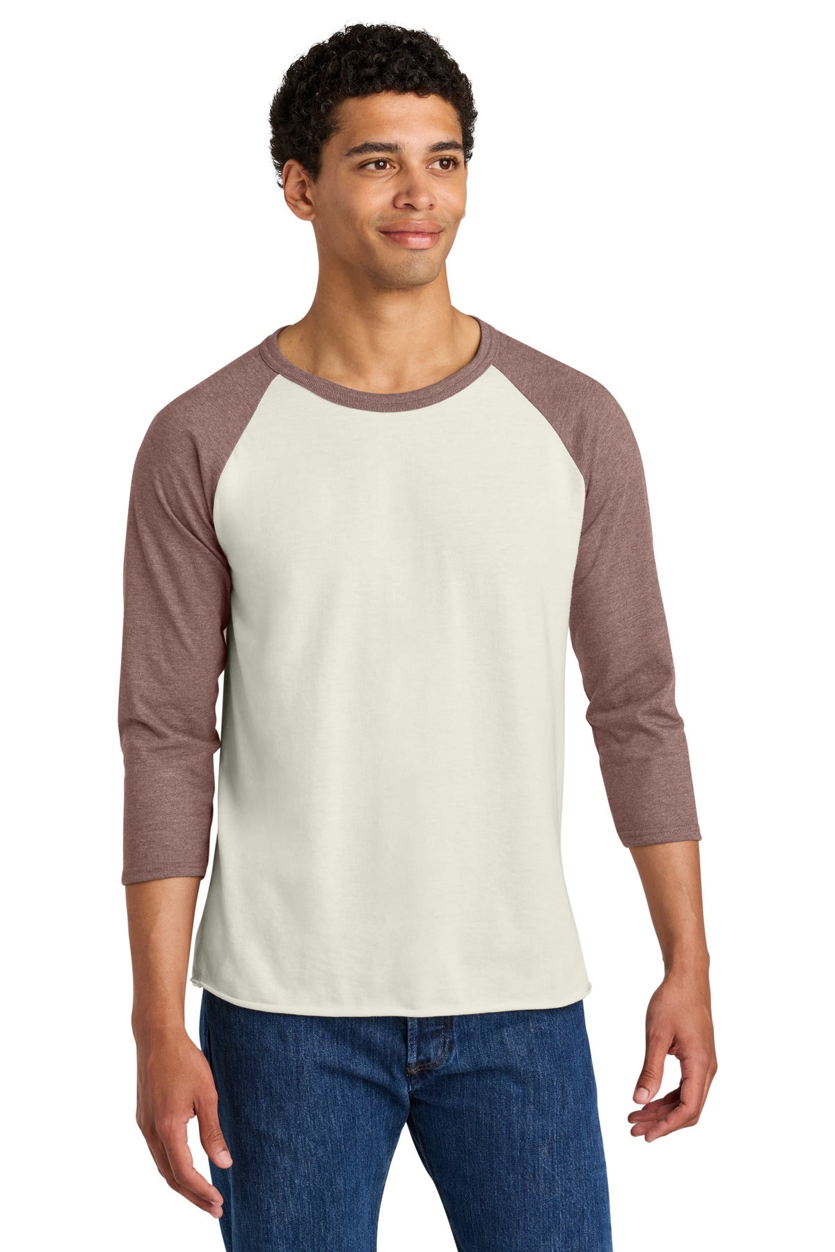 Jerzees ®  Unisex Premium Blend Combed Ring Spun 3/4-Sleeve Raglan 560R