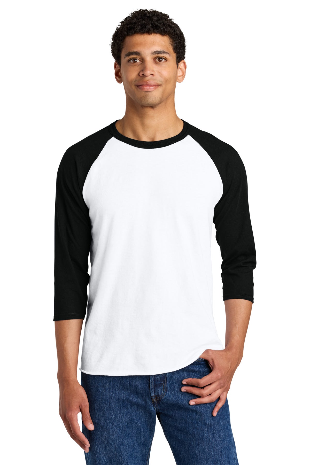 Jerzees ®  Unisex Premium Blend Combed Ring Spun 3/4-Sleeve Raglan 560R