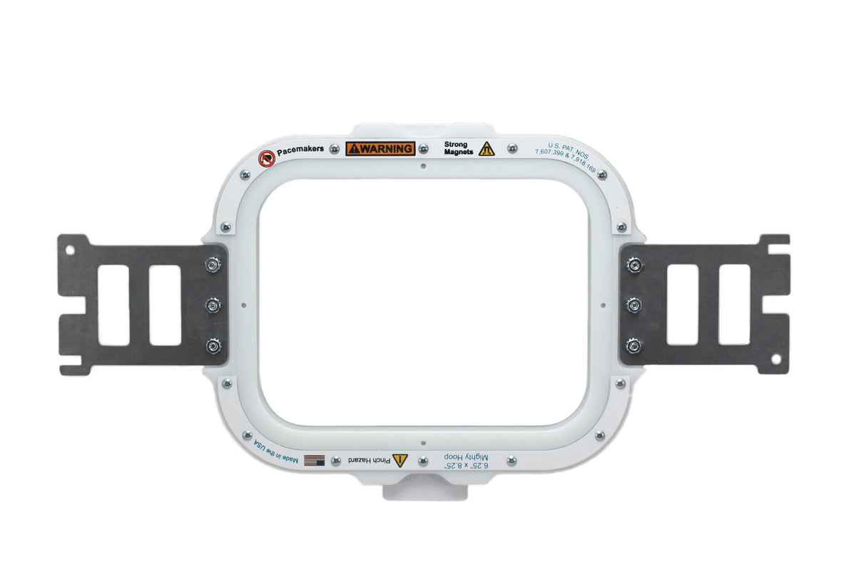 6.25x8.25" Mighty Hoop for AV400B W/Zinc Plated Brackets