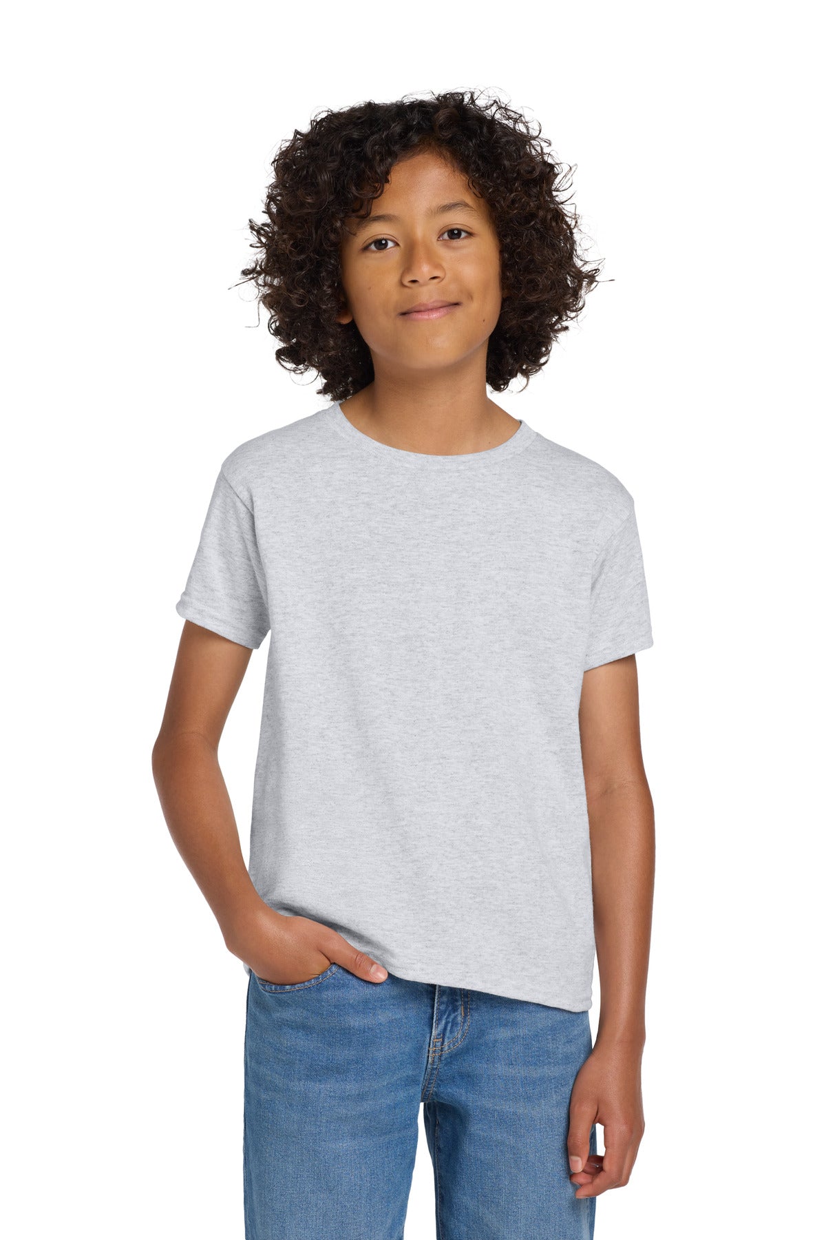 Gildan ®  Youth DryBlend ®  50 Cotton/50 Poly T-Shirt.  8000B