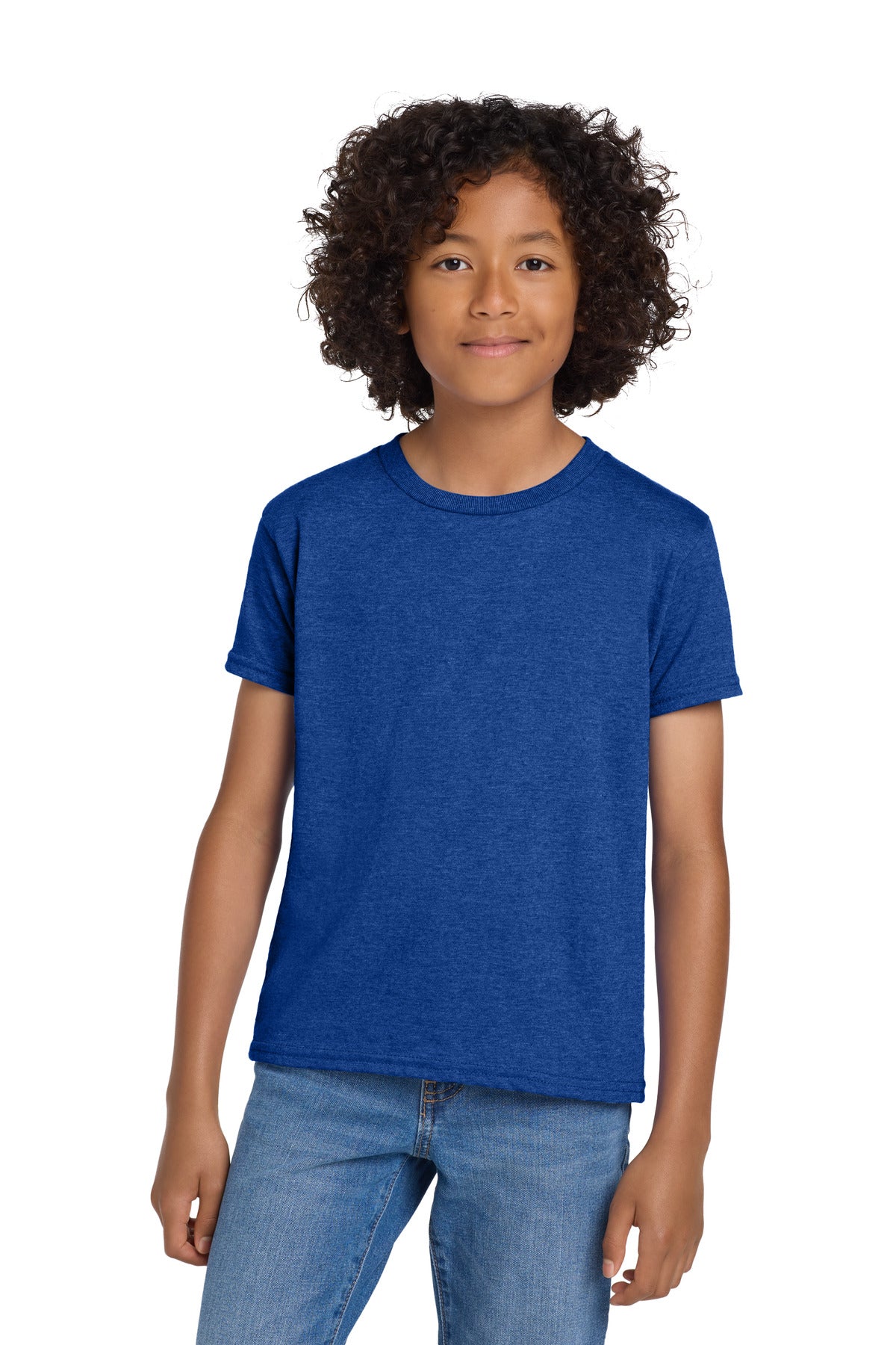 Gildan ®  Youth DryBlend ®  50 Cotton/50 Poly T-Shirt.  8000B